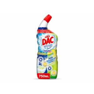 Dac Lemonette Toilet Cleaner 750ml with Lemon Rim Block
