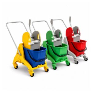 Mop Bucket Trolley (Plastic Single)