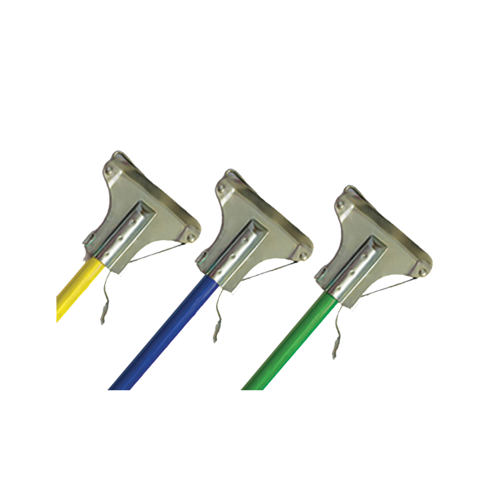 Iron Coated Handle with Mop Holder Metal